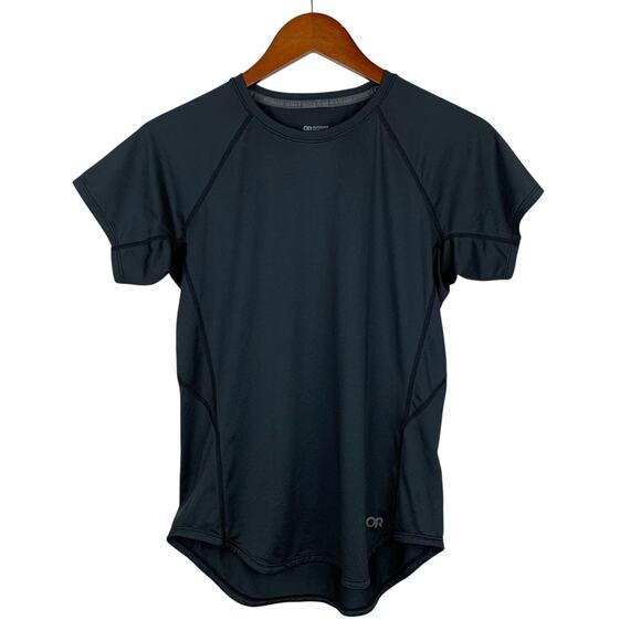 Outdoor Research Argon T-shirt Short Sleeve Black Lightweight Women's S - Picture 1 of 8